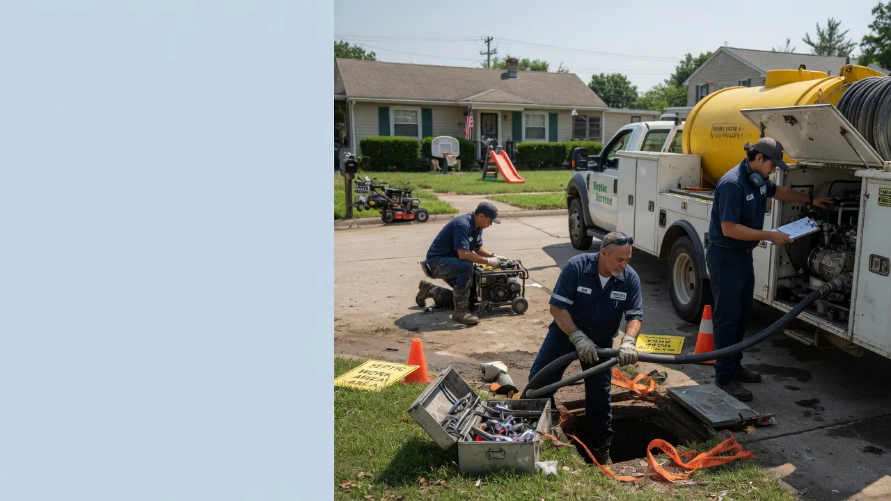 Septic Tank Pumping in Burns, TN near me